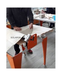 CROUTEUSE MANUELLE DOUBLE ROULEAUX MONTEE SUR TABLE- RS8560