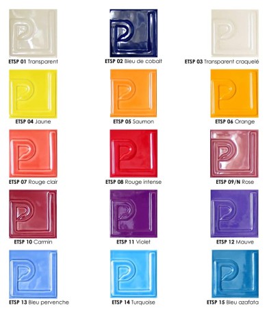ÉMAIL POUDRE ETSP-25 COGNAC BRILLANT SANS PLOMB