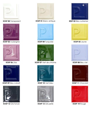 ÉMAIL POUDRE EOSP-01 BLANC ANTIQUE OPAQUE SANS PLOMB